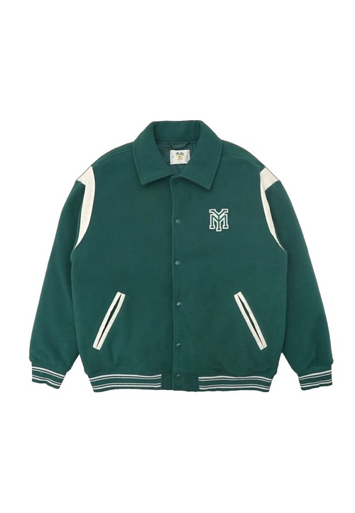 Men's Varsity Cotton Twill Jacket